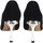 Topánky Žena Univerzálna športová obuv Maria Mare Dámske topánky  63315 čierne Čierna