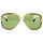 Hodinky & Bižutéria Muž Slnečné okuliare Gucci Occhiali da Sole  GG1105S 003 Béžová