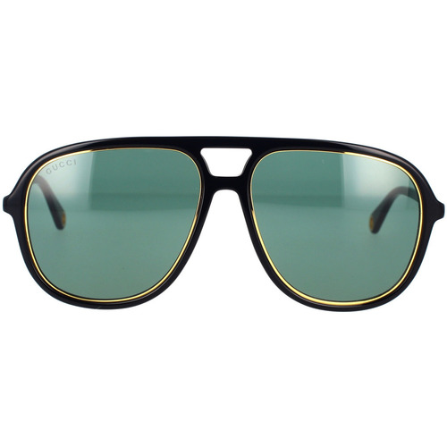 Hodinky & Bižutéria Slnečné okuliare Gucci Occhiali da Sole  GG1077S 002 Čierna