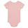 Oblečenie Deti Pyžamá a nočné košele Levi's LHN BATWING ONESIE HAT BOOTIE Ružová / Biela