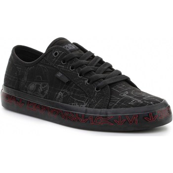 Topánky Muž Skate obuv DC Shoes Sw Manual Black/Grey/Red ADYS300718-XKSR Čierna