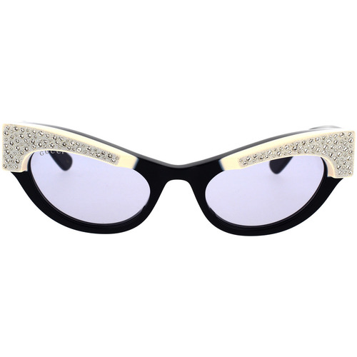 Hodinky & Bižutéria Žena Slnečné okuliare Gucci Occhiali da Sole  GG1167S 001 Čierna