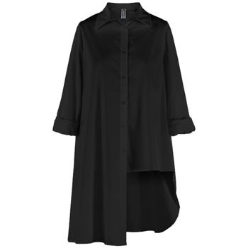 Oblečenie Žena Blúzky Wendy Trendy Shirt 220511 - Black Čierna