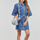 Tašky Žena Tašky cez rameno Calvin Klein Jeans RE-LOCK CAMERA BAG W/FLAP PBL Modrá / Modrá