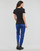 Oblečenie Žena Tričká s krátkym rukávom Calvin Klein Jeans MICRO MONO LOGO SLIM Čierna