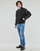 Oblečenie Muž Bundy  Calvin Klein Jeans FAUX LEATHER BOMBER JACKET Čierna