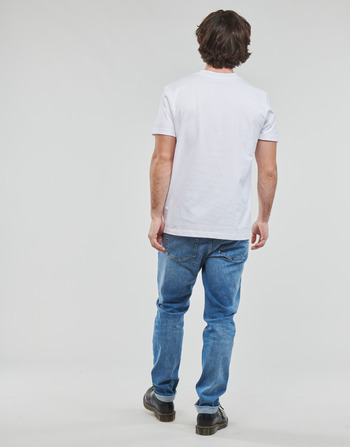 Calvin Klein Jeans SHRUNKEN BADGE TEE Biela