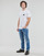 Oblečenie Muž Tričká s krátkym rukávom Calvin Klein Jeans SHRUNKEN BADGE TEE Biela