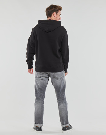 Calvin Klein Jeans STACKED LOGO HOODIE Čierna