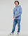 Oblečenie Muž Mikiny Calvin Klein Jeans MONOLOGO REGULAR HOODIE Modrá