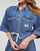 Oblečenie Žena Krátke šaty Calvin Klein Jeans UTILITY BELTED SHIRT DRESS Jean