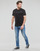 Oblečenie Muž Tričká s krátkym rukávom Calvin Klein Jeans LOGO TAPE TEE Čierna