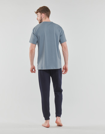 Calvin Klein Jeans S/S CREW NECK Modrá