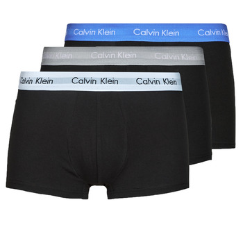 Spodná bielizeň Muž Boxerky Calvin Klein Jeans LOW RISE TRUNK 3PK X3 Čierna / Čierna / Čierna