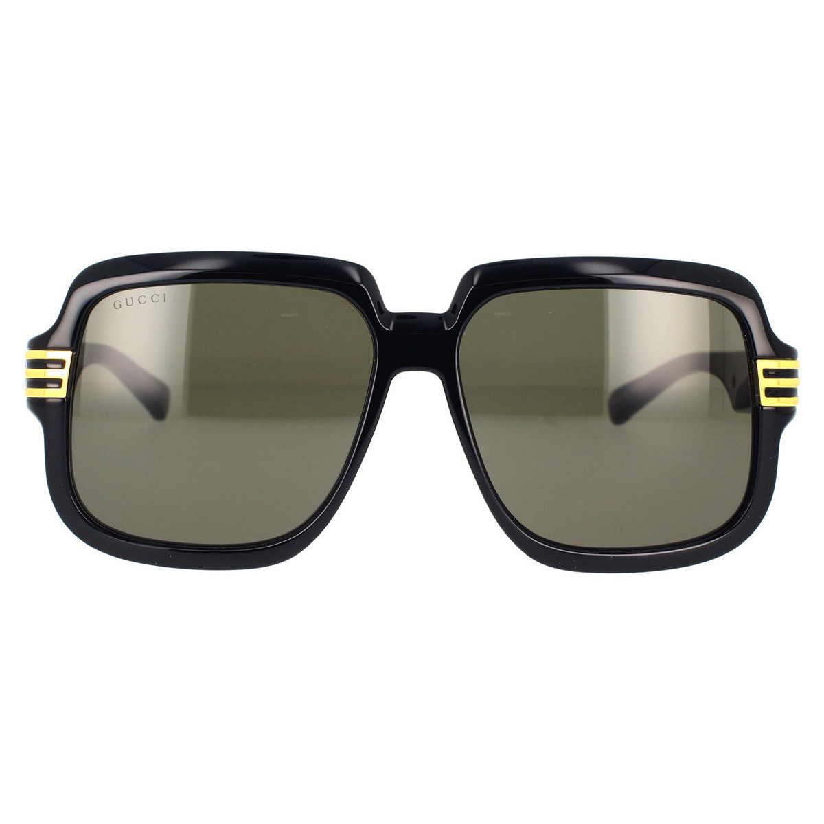 Hodinky & Bižutéria Muž Slnečné okuliare Gucci Occhiali da Sole  GG0979S 001 Čierna