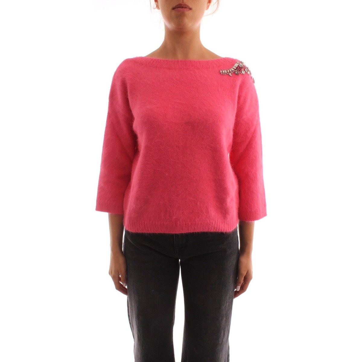 Oblečenie Žena Svetre Liu Jo CF2173MA97L Ružová