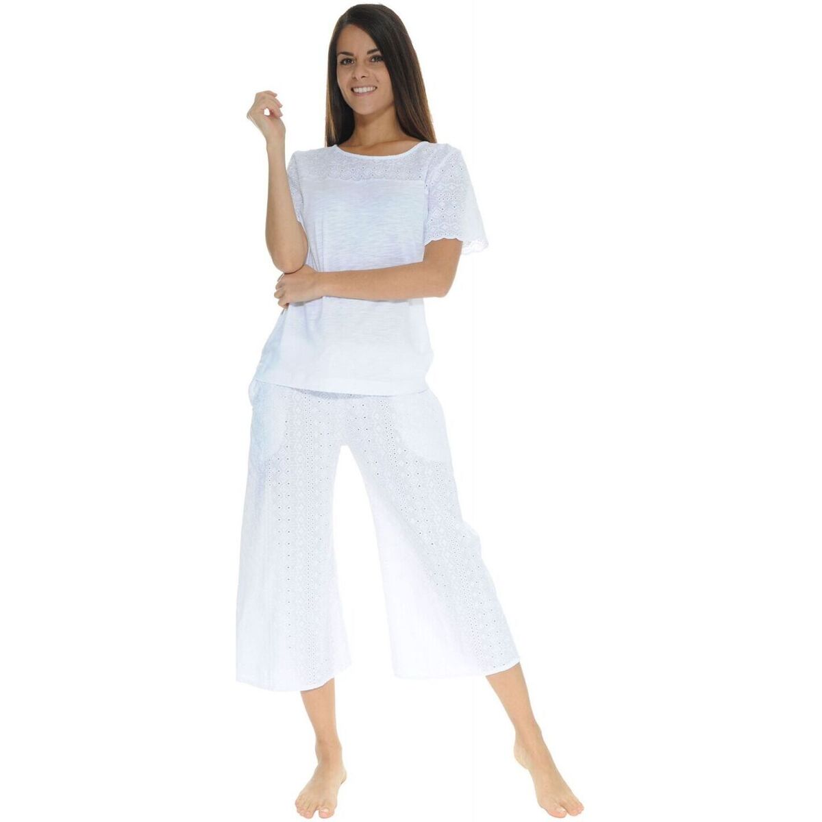 Oblečenie Žena Pyžamá a nočné košele Pilus OSCARINE Biela