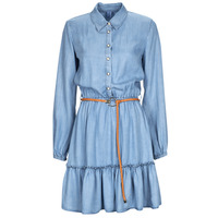 Oblečenie Žena Krátke šaty Liu Jo TENCEL Modrá