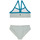 Oblečenie Dievča Plavky  Petit Bateau FINA Biela / Modrá