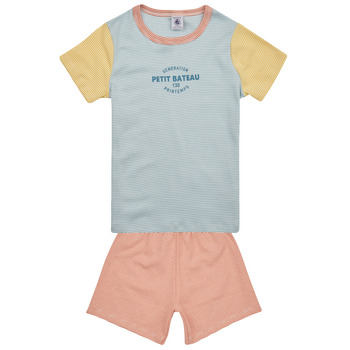 Oblečenie Deti Pyžamá a nočné košele Petit Bateau FRILOU Viacfarebná