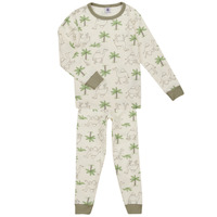 Oblečenie Deti Pyžamá a nočné košele Petit Bateau FUSAIN Viacfarebná