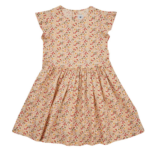 Oblečenie Dievča Krátke šaty Petit Bateau FELURS Viacfarebná