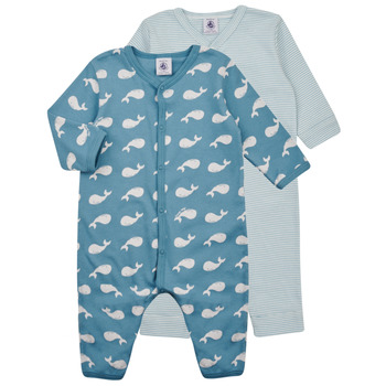 Oblečenie Deti Pyžamá a nočné košele Petit Bateau A06XB00 X2 Viacfarebná