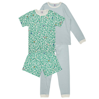 Oblečenie Deti Pyžamá a nočné košele Petit Bateau A07HL00 X2 Viacfarebná