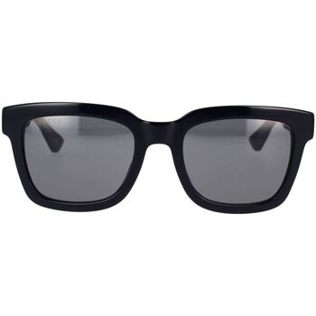 Hodinky & Bižutéria Muž Slnečné okuliare Gucci Occhiali da Sole  Web GG0001SN 001 Čierna