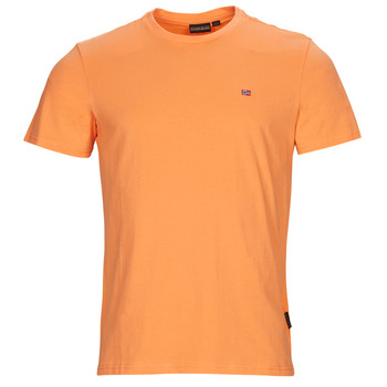 Oblečenie Muž Tričká s krátkym rukávom Napapijri SALIS Oranžová