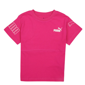 Oblečenie Dievča Tričká s krátkym rukávom Puma PUMA POWER COLORBLOCK Ružová