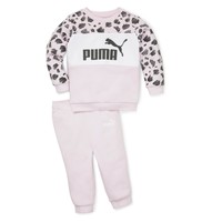 Oblečenie Dievča Komplety a súpravy Puma ESS PUMA MATES INFANTS JOGGER Ružová