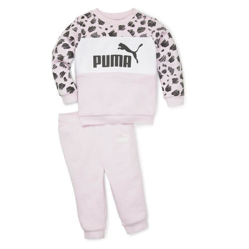 Oblečenie Dievča Komplety a súpravy Puma ESS PUMA MATES INFANTS JOGGER Ružová