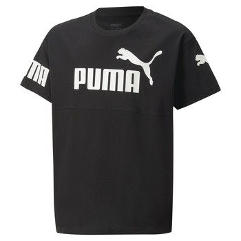Oblečenie Chlapec Tričká s krátkym rukávom Puma PUMA POWER Čierna