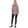 Oblečenie Žena Tričká s dlhým rukávom Only TOP ESCOTE DE PICO MUJER  15240580 Ružová