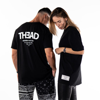 Oblečenie Tričká s krátkym rukávom THEAD. DUBAI T-SHIRT Čierna