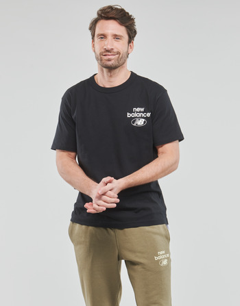 New Balance Essentials Logo T-Shirt Čierna