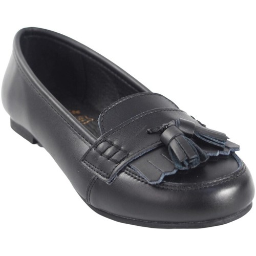 Topánky Dievča Univerzálna športová obuv Bubble Bobble Dievčenská topánka  a761 čierna Čierna