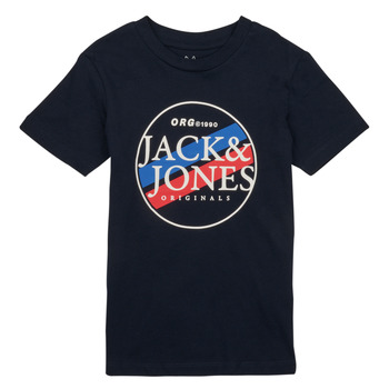 Oblečenie Chlapec Tričká s krátkym rukávom Jack & Jones JORCODYY TEE SS CREW NECK Námornícka modrá