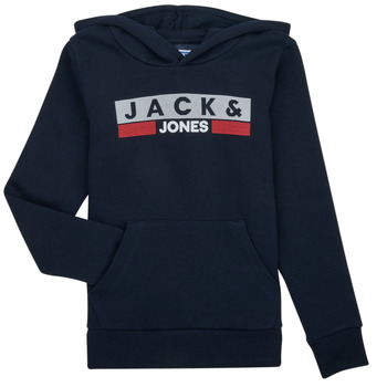 Oblečenie Chlapec Mikiny Jack & Jones JJECORP LOGO SWEAT Námornícka modrá
