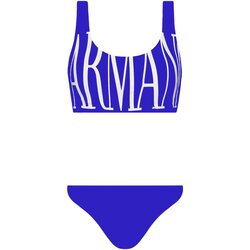 Oblečenie Žena Plážové šatky a parea Emporio Armani 262702 2R324 Modrá