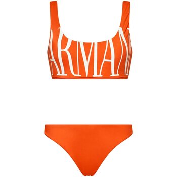 Oblečenie Žena Plážové šatky a parea Emporio Armani 262702 2R324 Oranžová