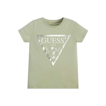 Oblečenie Dievča Tričká s krátkym rukávom Guess SS T SHIRT CORE Zelená