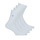 Doplnky Žena Športové ponožky Tommy Hilfiger SOCK X4 Biela