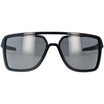 Hodinky & Bižutéria Slnečné okuliare Oakley Occhiali da Sole  Castel OO9147 914701 Čierna