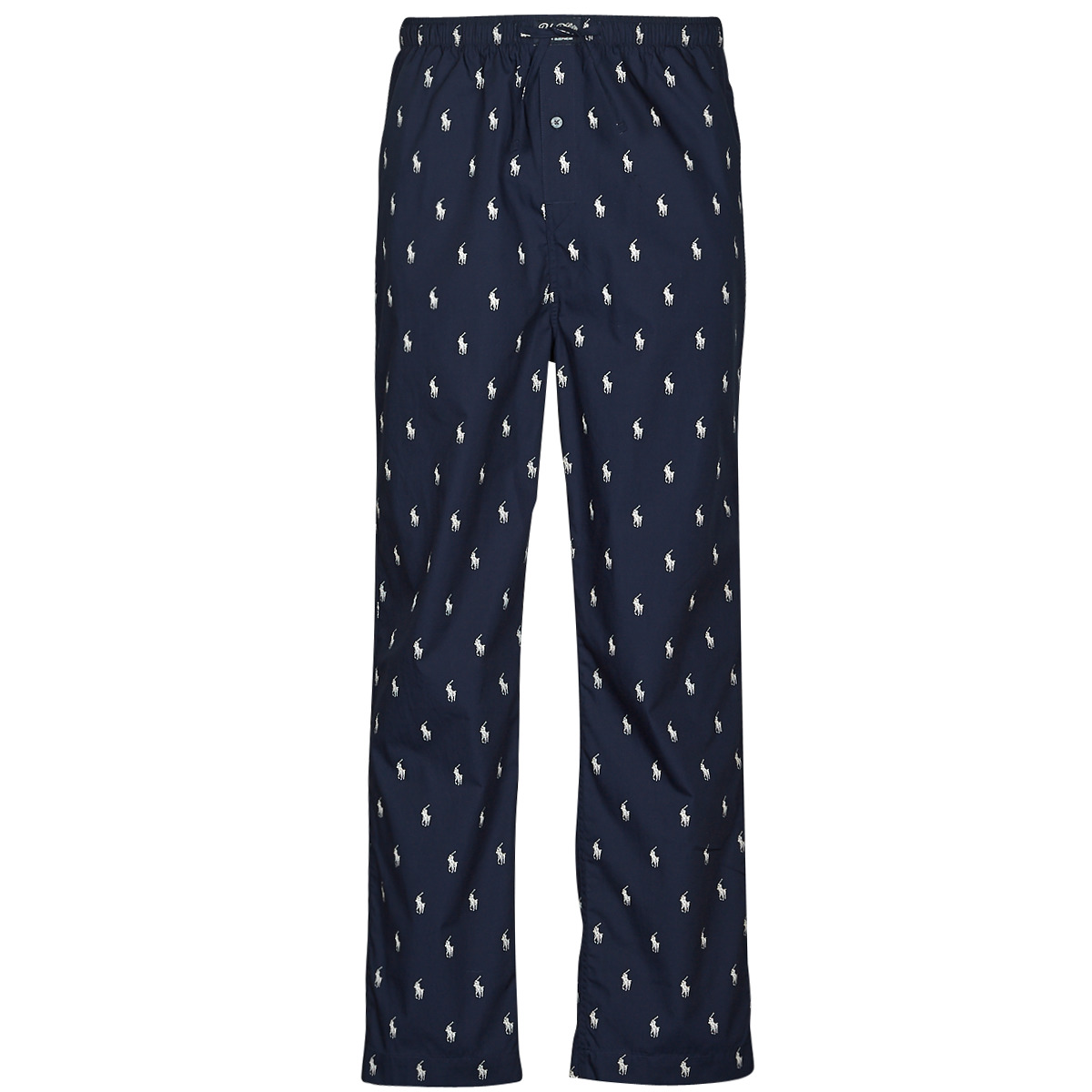 Oblečenie Pyžamá a nočné košele Polo Ralph Lauren SLEEPWEAR-PJ PANT-SLEEP-BOTTOM Námornícka modrá / Biela