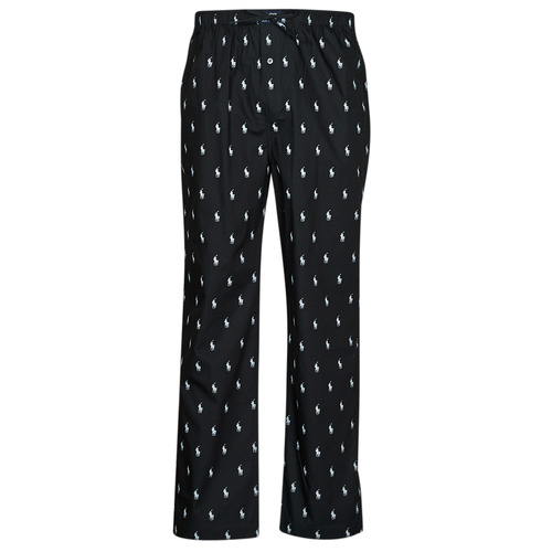 Oblečenie Pyžamá a nočné košele Polo Ralph Lauren SLEEPWEAR-PJ PANT-SLEEP-BOTTOM Čierna / Biela