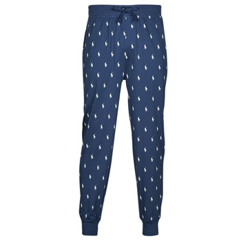 Oblečenie Muž Pyžamá a nočné košele Polo Ralph Lauren SLEEPWEAR-JOGGER-SLEEP-BOTTOM Modrá / Krémová
