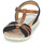 Topánky Žena Sandále Tom Tailor 5394901 Námornícka modrá / Hnedá