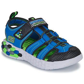 Topánky Chlapec Športové sandále Skechers MEGA-SPLASH 2.0 Modrá